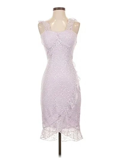 Pre-owned Material Girl Cocktail Dress In Purple
