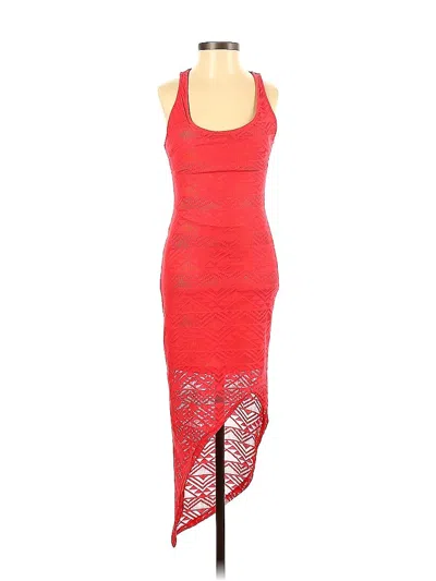 Pre-owned Material Girl Cocktail Dress In Red