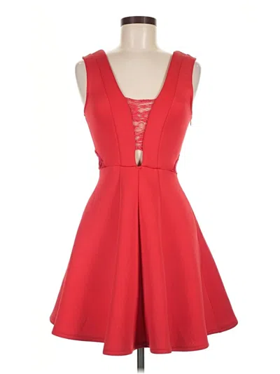 Pre-owned Material Girl Cocktail Dress In Red