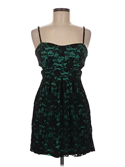 Pre-owned Material Girl Cocktail Dress In Teal