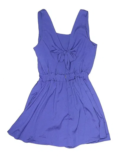 Pre-owned Material Girl Kids' Dress In Purple