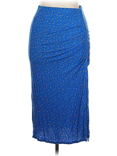 Pre-owned Material Girl Formal Skirt In Blue