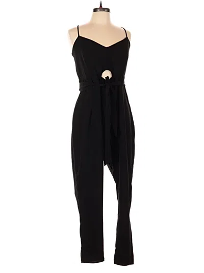 Pre-owned Material Girl Jumpsuit In Black