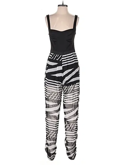 Material Girl Jumpsuit In Black