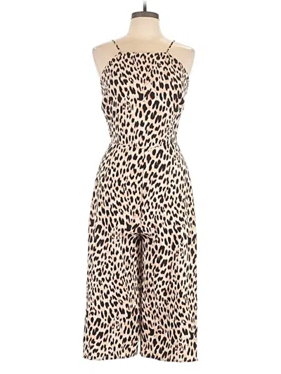 Pre-owned Material Girl Jumpsuit In Tan