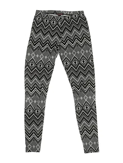 Pre-owned Material Girl Kids' Leggings In Black