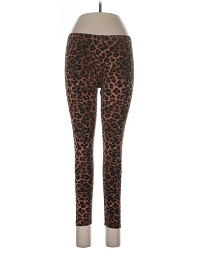 Pre-owned Material Girl Leggings In Brown