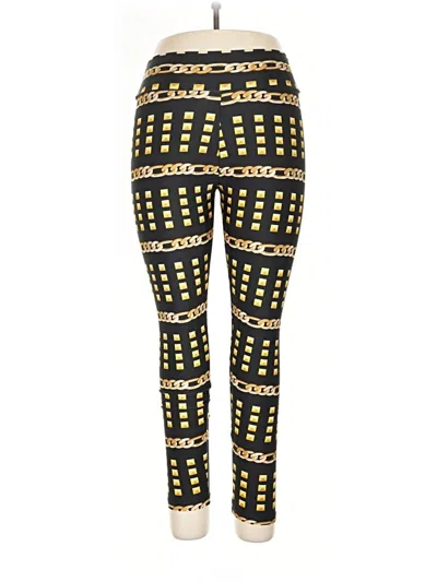 Pre-owned Material Girl Leggings In Gold