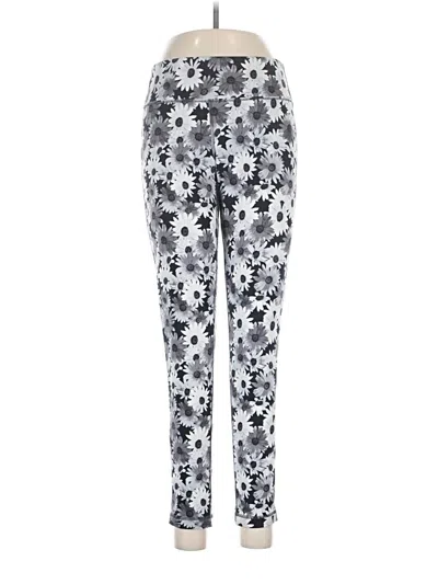 Pre-owned Material Girl Leggings In Silver