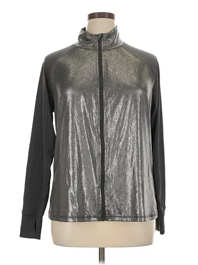 Pre-owned Material Girl Long Sleeve T-shirt In Silver