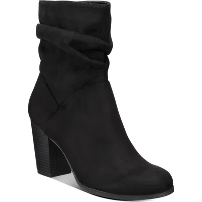 Material Girl Midory Womens Faux Suede Heels Dress Boots In Multi