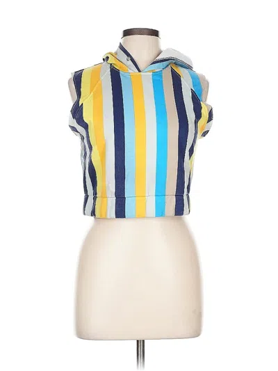 Pre-owned Material Girl Pullover Hoodie In Yellow