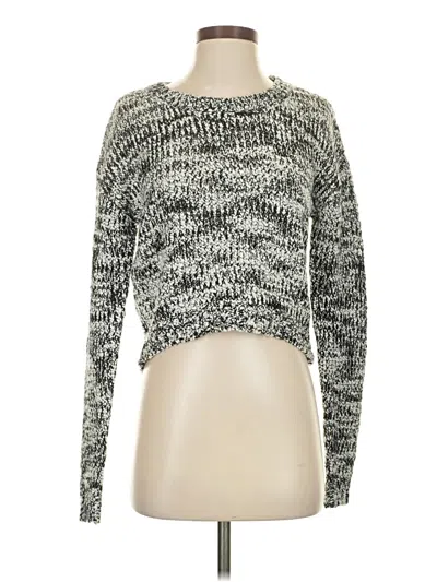 Pre-owned Material Girl Pullover Sweater In Silver