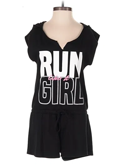 Pre-owned Material Girl Romper In Black