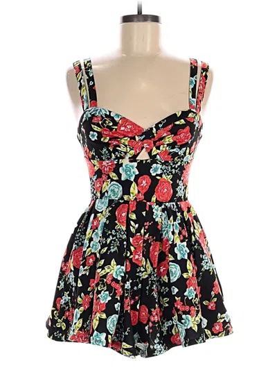 Pre-owned Material Girl Romper In Red