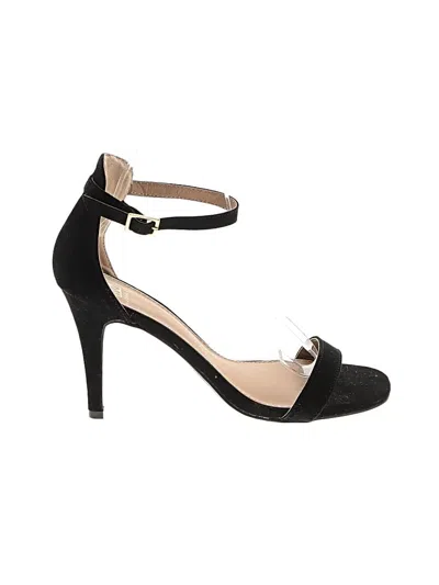 Pre-owned Material Girl Sandals In Black