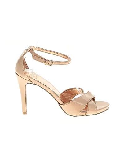 Pre-owned Material Girl Sandals In Brown