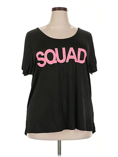 Pre-owned Material Girl Short Sleeve T-shirt In Black