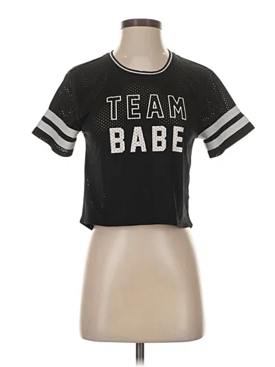 Pre-owned Material Girl Short Sleeve T-shirt In Black