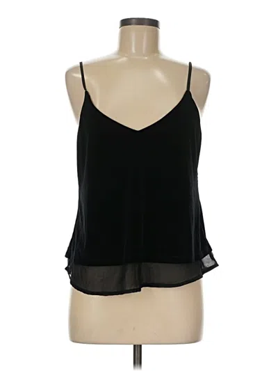 Pre-owned Material Girl Sleeveless Blouse In Black