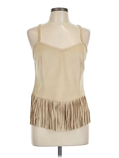 Pre-owned Material Girl Sleeveless Blouse In Brown