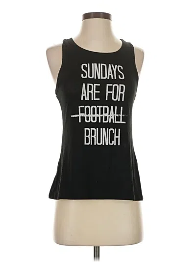 Pre-owned Material Girl Sleeveless T-shirt In Black