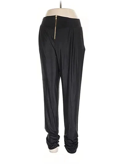 Pre-owned Material Girl Track Pants In Black