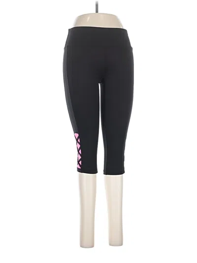 Pre-owned Material Girl Yoga Pants In Black