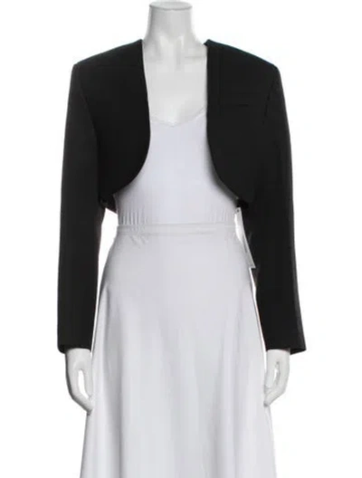 Pre-owned Materiel Bolero In Black
