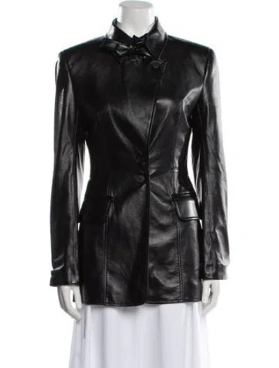 Pre-owned Materiel Jacket In Black