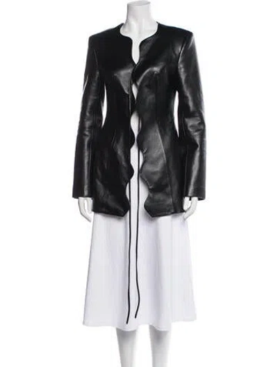 Pre-owned Materiel Jacket In Black