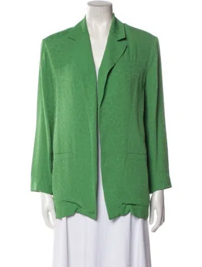 Pre-owned Materiel Jacket In Green