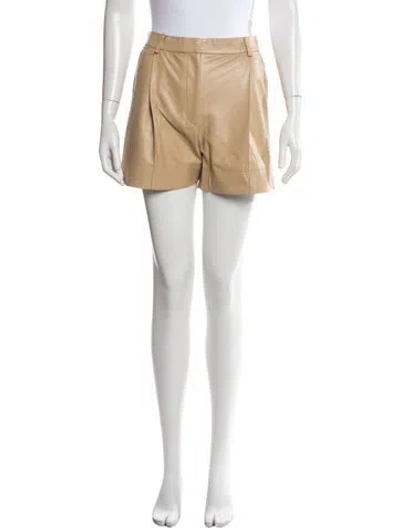 Pre-owned Materiel Mini Shorts W/ Tags In Neutrals