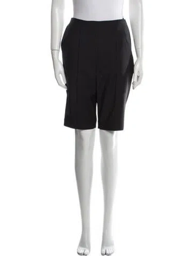 Pre-owned Matériel Tbilisi Knee-length Shorts In Black