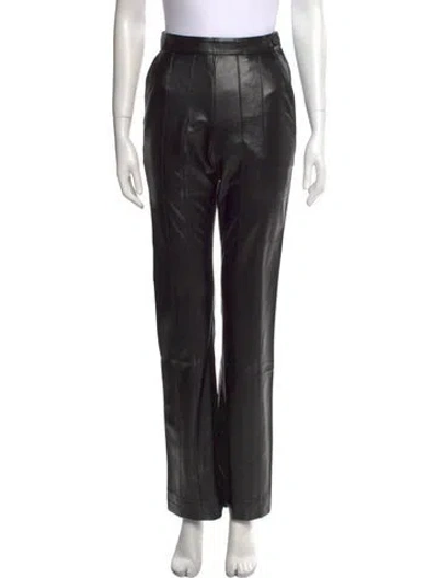 Pre-owned Matériel Tbilisi Wide Leg Pants W/ Tags In Black