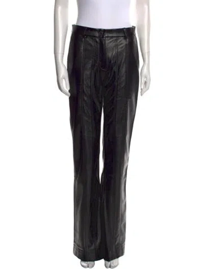 Pre-owned Matériel Tbilisi Wide Leg Pants W/ Tags In Black