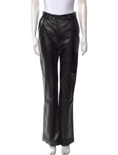 Pre-owned Matériel Tbilisi Wide Leg Pants W/ Tags In Black