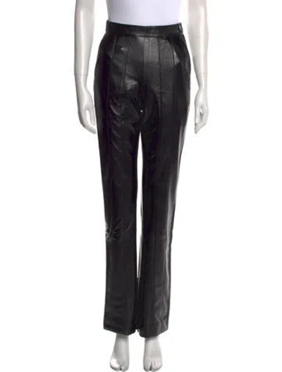 Pre-owned Matériel Tbilisi Wide Leg Pants W/ Tags In Black