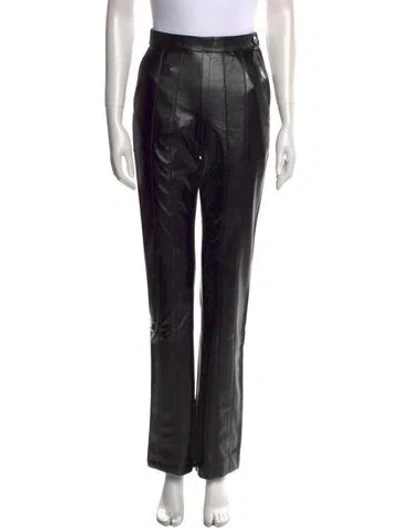Pre-owned Matériel Tbilisi Wide Leg Pants W/ Tags In Black
