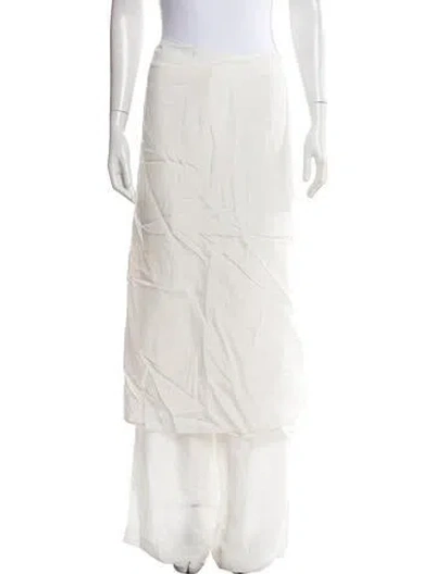 Pre-owned Materiel Wide Leg Pants W/ Tags In Neutrals