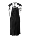 Materiel Matériel Woman Midi Dress Black Size 6 Rayon, Polyester In Black