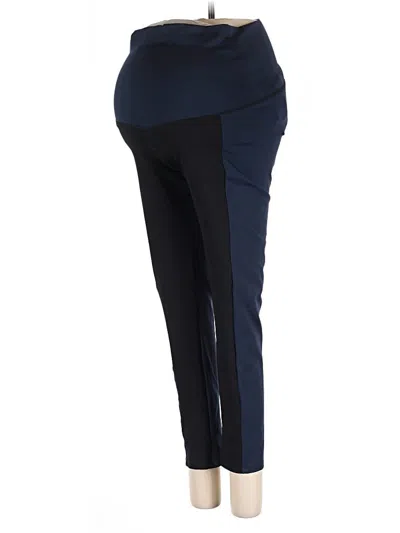 Pre-owned Maternal America Active Pants In Blue