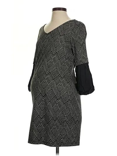 Pre-owned Maternal America Casual Dress In Gray