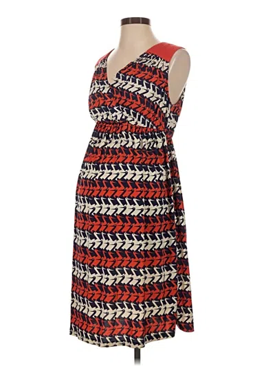 Pre-owned Maternal America Casual Dress In Red