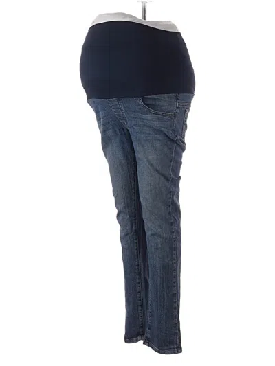 Pre-owned Maternal America Jeans In Blue