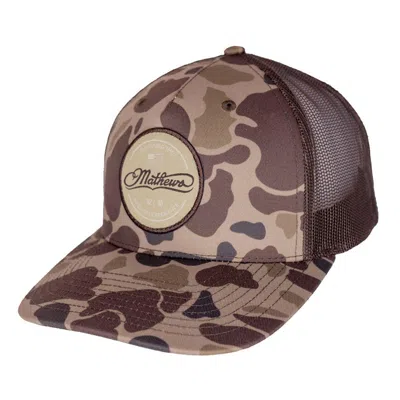 Mathews Low Lands Adjustable Hat In Brown