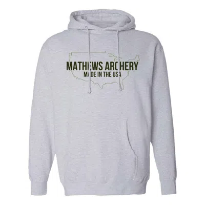 Mathews Men's  United Hoodie In White