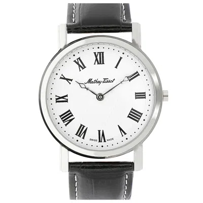Mathey-tissot City 42mm Watch In Black