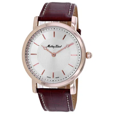 Mathey-tissot City 42mm Watch In Red