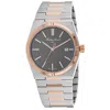 Mathey-tissot Men's Zoltan Brown Dial Watch In Silver